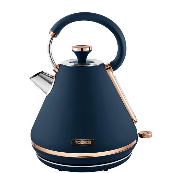 Tower Cavaletto Blue Pyramid Kettle 1 7L